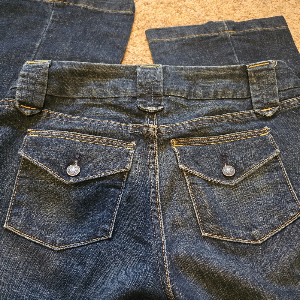 GAP Long and Lean Bootcut Trouser Jeans, Size 4 Long
